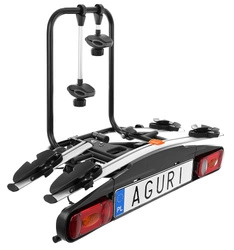 Bagażnik rowerowy na hak Aguri Active Bike 2 silver 50512