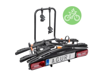 Bagażnik rowerowy na hak Aguri Active E-bike BLACK | 50477