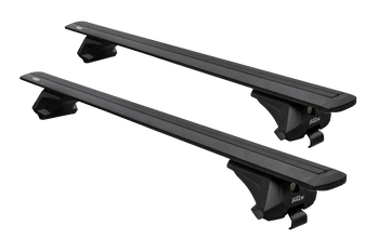 Bagażnik dachowy Inter Pack Virgo IR 120 (G2) BLACK na relingi zintegrowane